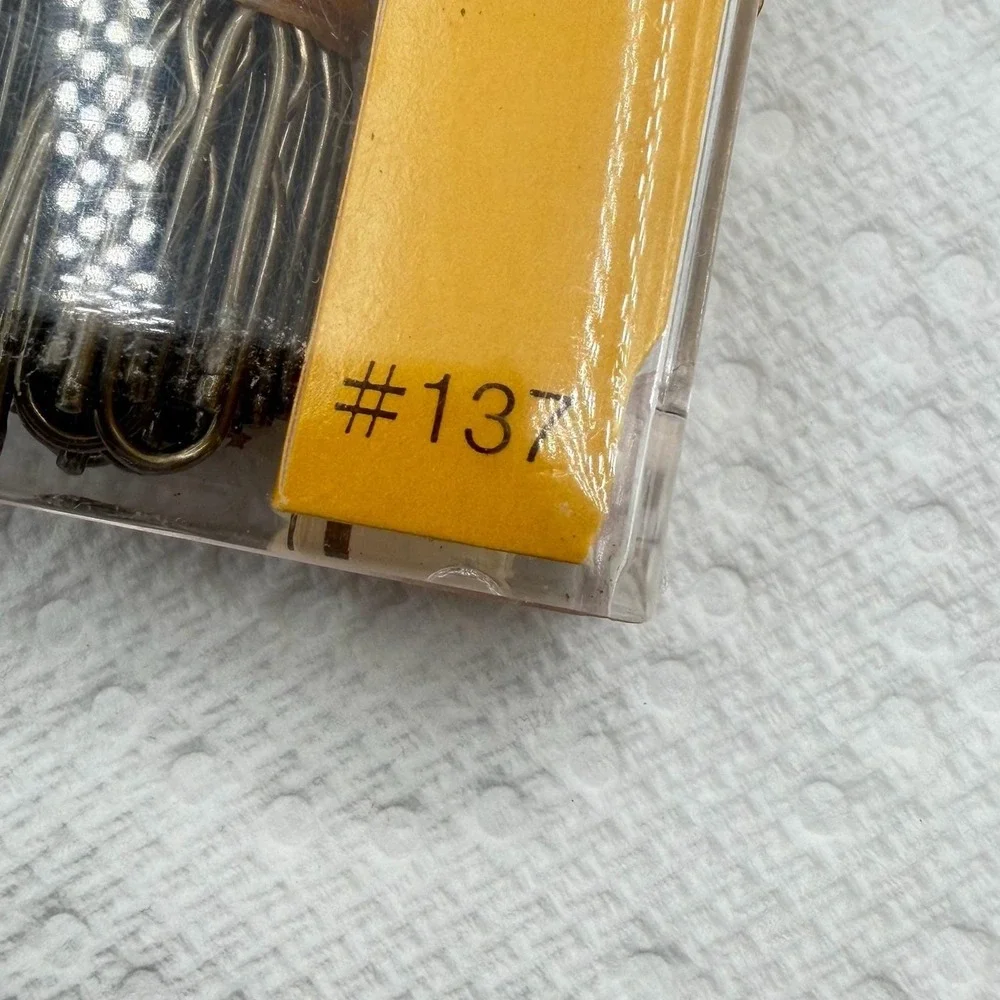 1975 GOODY 4 Stay Tight Acetate Mini Combs #550 NOS 2